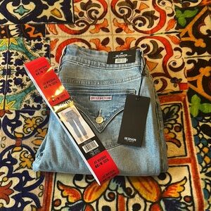 Hudson Jeans Blue Straight Leg Denim